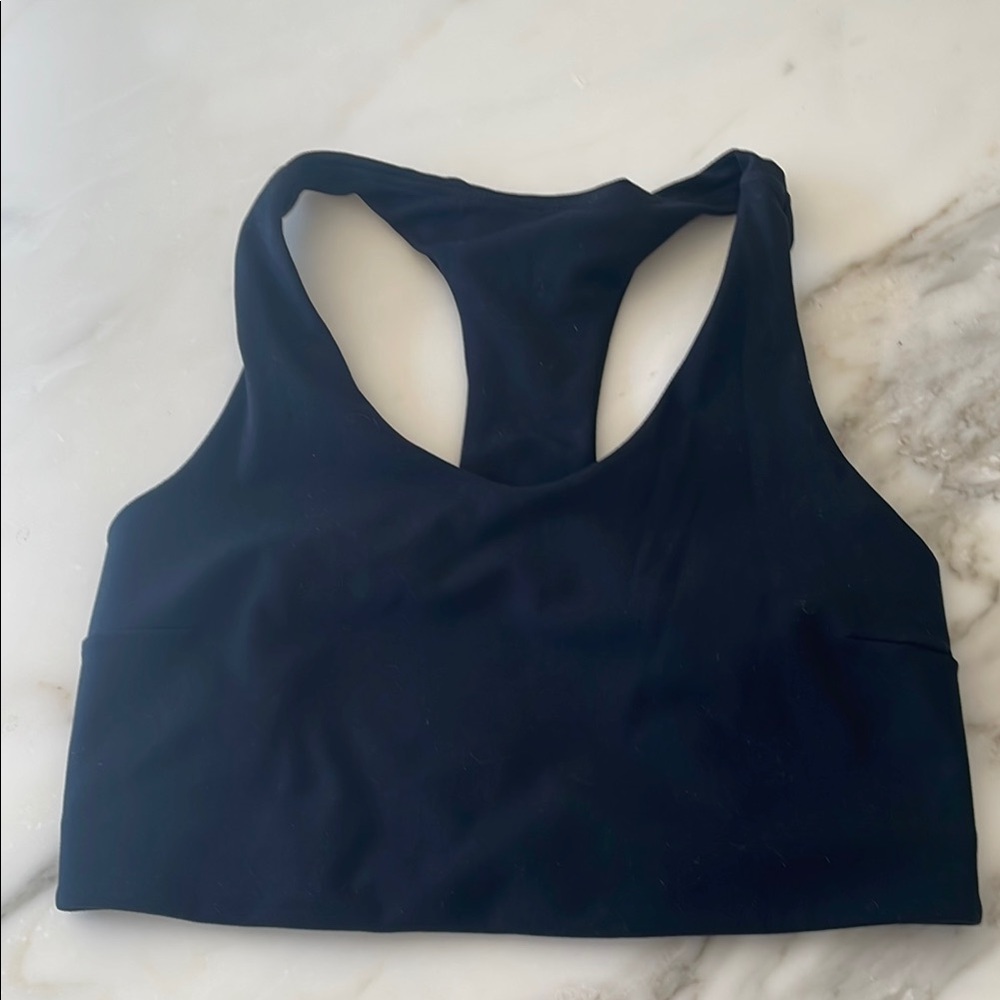 Zella Black Racerback Sports Bra-small